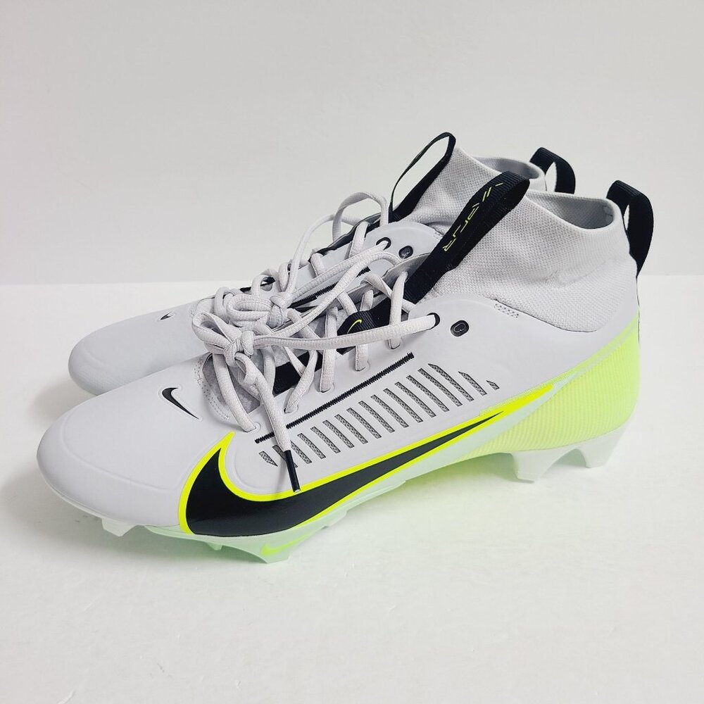 NEW Nike Vapor Edge Pro 360 2 Football Cleats DA5456-004 Size 15 Pure Platinum